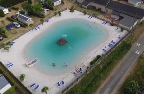 Allonnes House | Mobile home 6 pers, on a 4 star campsite, with white sand lagoon