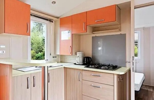 Villereal House | Mobile home - Aufgedeckte Terrasse