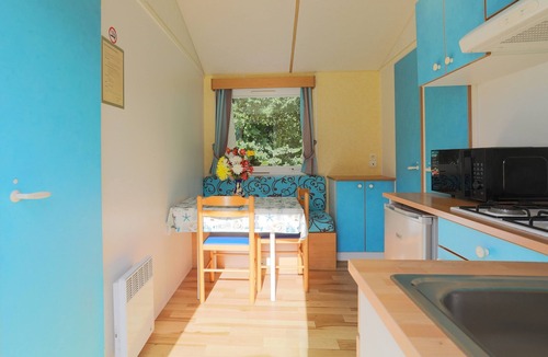 Plouha RV Rental | Mobile Home 'Bikini' with Private Terrace and Private Garden