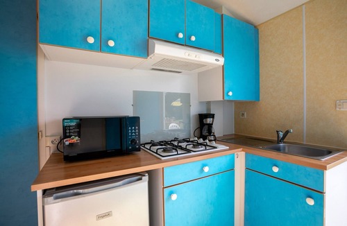 Plouha RV Rental | Mobile Home 'Bikini' with Private Terrace and Private Garden