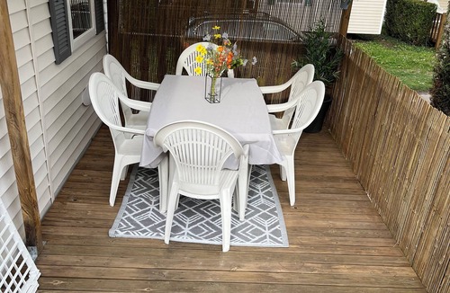 Biesheim House | Mobile Home Dans Camping Calme