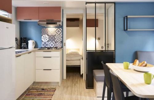 Seez House | Mobile home for 6 with terrace in Séez