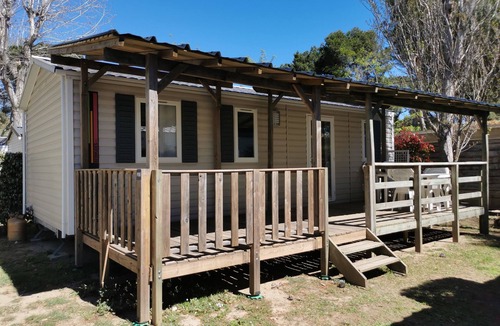 Le Chateau House | Mobile Home 6 Couchages sur Camping 4