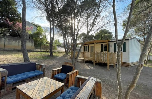 Lezignan-Corbieres House | Mobile Home with Terrace in Lézignan-Corbières, 6 persons