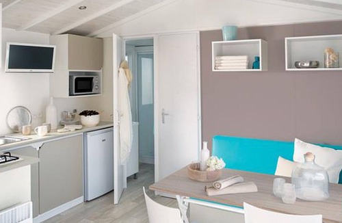 Montels House | Mobile home with terrace - 5 guests