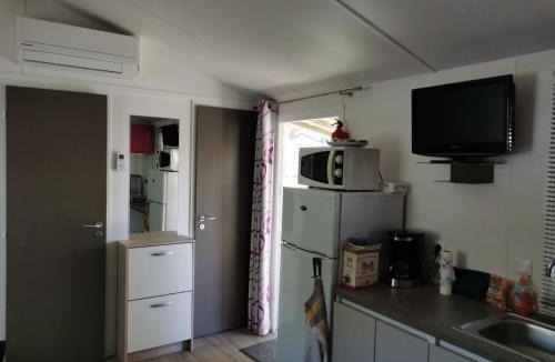 Canet-Plage Ski Chalet | Mobile home grande terrasse à Canet