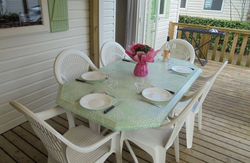 Trogues House | Mobile home in a wooded campsite 40 minutes from Futuroscope and 1 hour from Beauval zoo