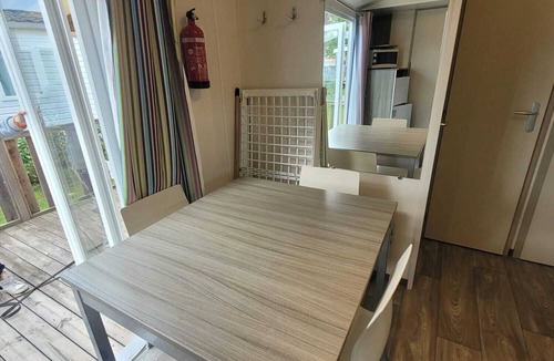 Lit-et-Mixe House | Mobile home in campsite