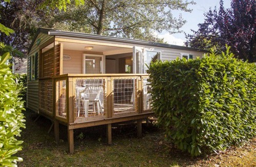 Naucelle House | Mobile home in Naucelle with terrace