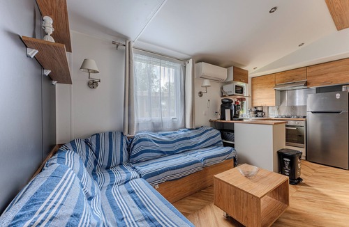 Gastes RV Rental | Mobile Home La reserve "3 Chambres" with 2 Shared Pools, Private & Shared Terraces