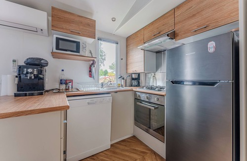 Gastes RV Rental | Mobile Home La reserve "3 Chambres" with 2 Shared Pools, Private & Shared Terraces