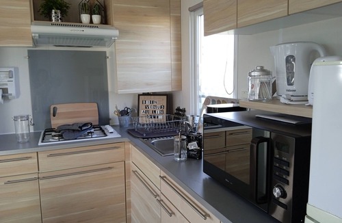 Biville-sur-Mer House | Mobile home - Les Lins Bleus