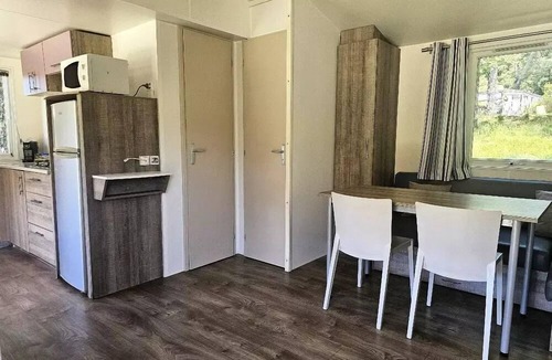 Douville House | Mobile home Premium facing the pond 4 persons