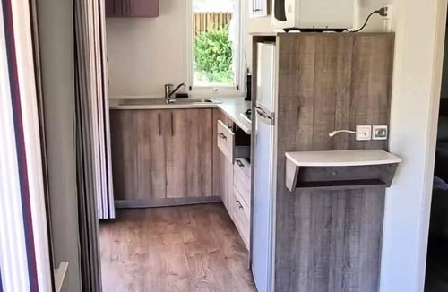 Douville House | Mobile home Premium facing the pond 4 persons