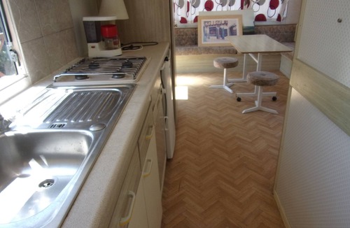 Charentay RV Rental | Mobile Home 'Sci Du Sancillon' with Mountain View, Private Terrace and Shared Garden