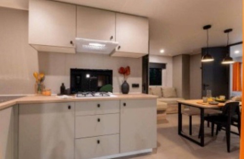 Saint-Gervais House | Mobile Home 'Vallons 53' with Shared Pool and Terrace