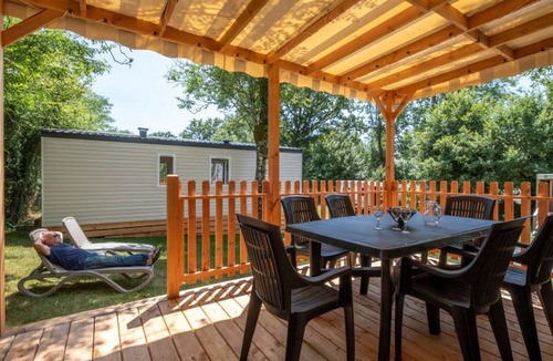 Verruyes House | Mobile home with terrace - 6 guests