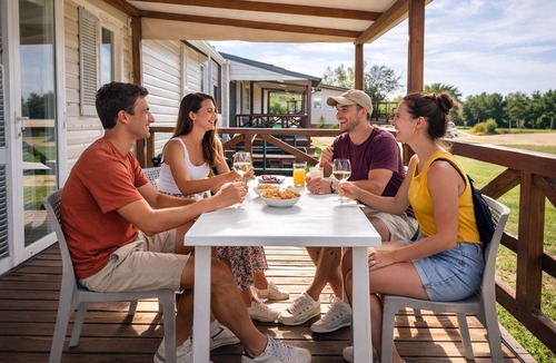 Arbigny House | Mobile home with terrace - 6 guests