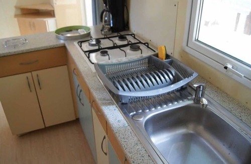Sournia House | Mobile Home with Terrace for 6 People