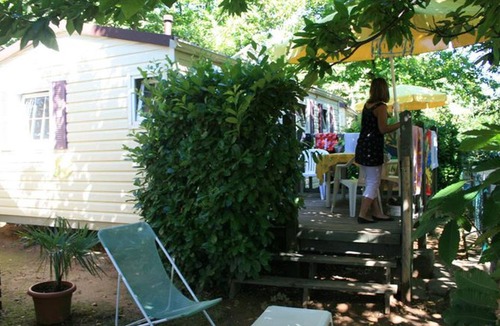 Ribes House | Mobile Home with Terrace for 4 in Ribes