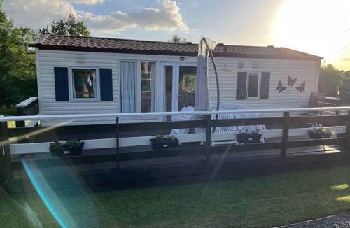 Corcieux House | Mobilhome avec piscine partagée