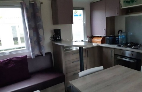 Jullouville House | Mobilhome by the sea for 4 pers. in the Bay of Mt St Michel -50-JULLOUVILLE