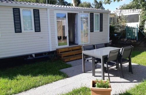 Jullouville House | Mobilhome by the sea for 4 pers. in the Bay of Mt St Michel -50-JULLOUVILLE