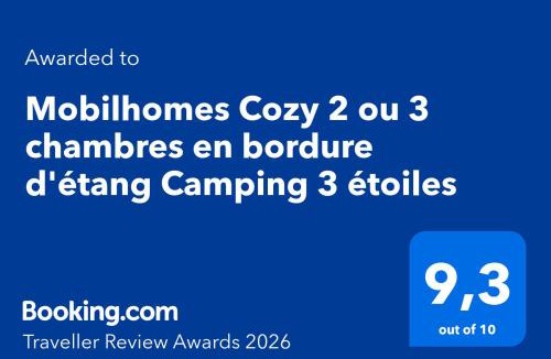 Ivry-la-Bataille Other | Mobilhomes Cozy 2 ou 3 chambres en bordure d'étang Camping 3 étoiles