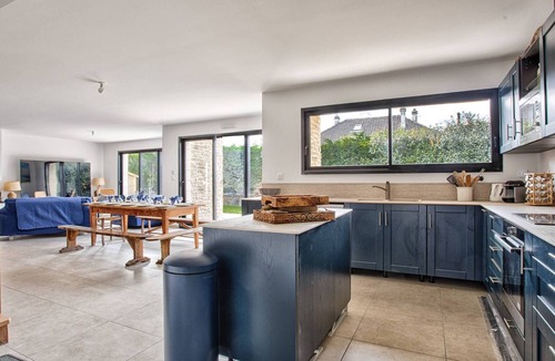 Merville-Franceville-Plage House | Modern and Spacious House 50m from the Beach for 12 people