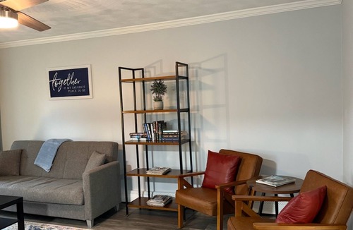 Whitesboro Apartment | Modern 1-bedroom apartment in charming Whitesboro
