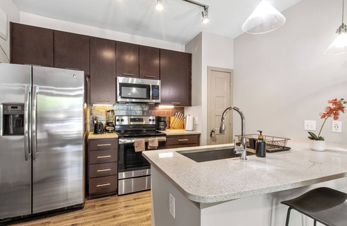 Chestnut Apartment | Modern 1-Bedroom Apartment in Austin |Free Wi-Fi Pool Fitness Room Parking