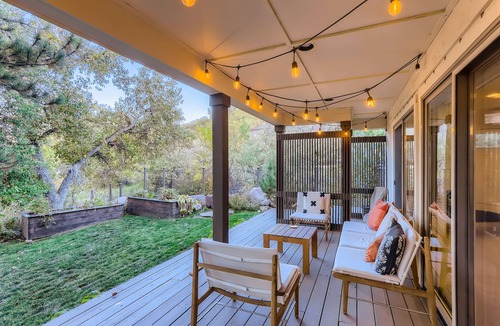 Highland Park House | Modern 1-bedroom suite with private fenced yard & deck near trails, CU, downtown