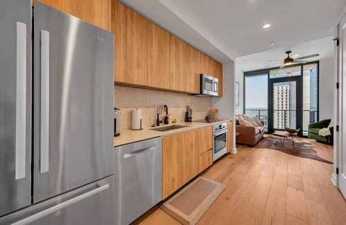 Rainey Street Historic District Apartment | Modern 1-Bedroom with City Views