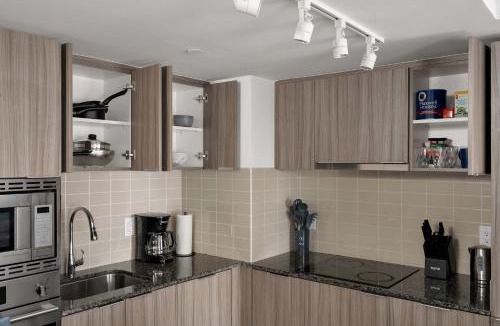 Bay Cloverhill Apartment | Modern 1BR Condo by Yorkville w Sofa Bed Sleeps 3