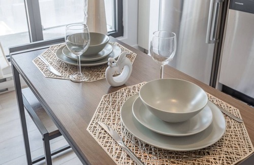 Cite Multimedia Apartment | Modern 1BR in Old Montreal + Lounge Access