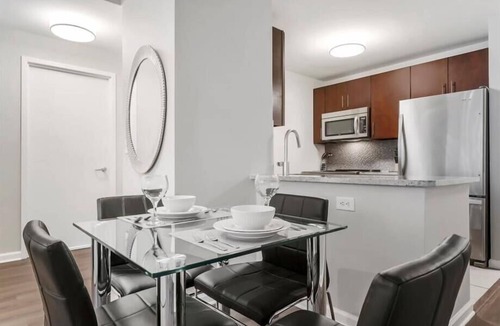 Hudson Exchange Apartment | Modern 1BR | Near PATH | Jersey City by GLS