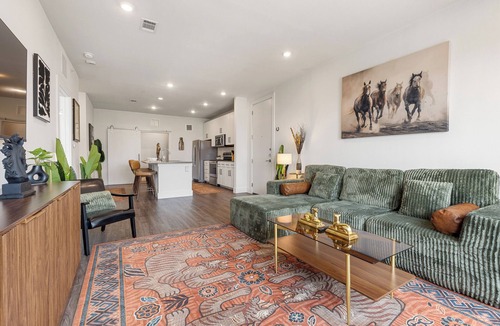 Austin Apartment | Modern 1BR Retreat w/Resort Pool& Stylish Living