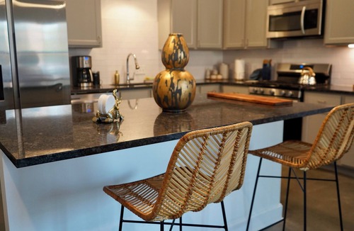 East Lawrence Condo | Modern 2-bedroom/2-bath loft centrally located near downtown.