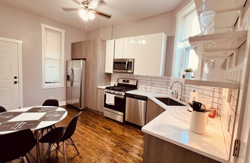 Heart of Chicago Apartment | Modern 2-bedroom apartment in wonderful Pilsen Chicago with AC