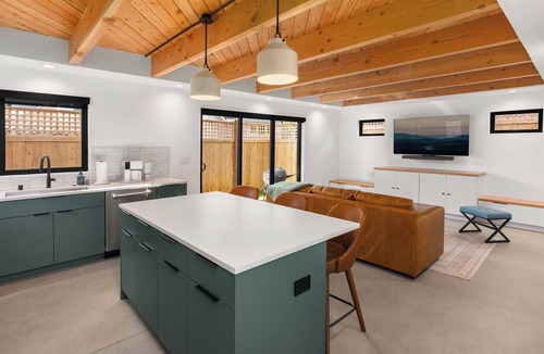 Green Lake House | Modern 2-suite with chef's kitchen home just blocks from Green Lake