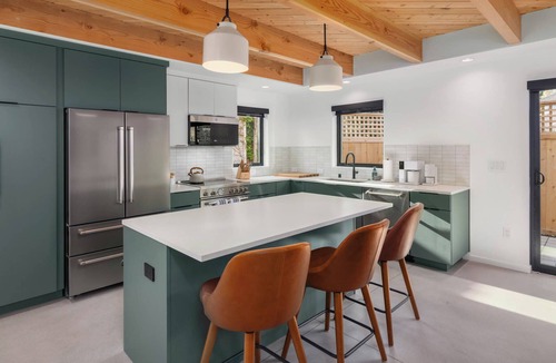 Green Lake House | Modern 2-suite with chef's kitchen home just blocks from Green Lake