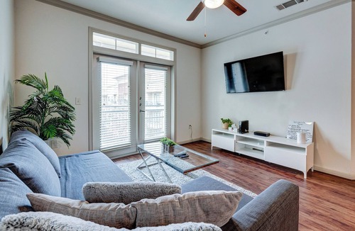 South Main Apartment | Modern 2br/2ba Haven, Gym, Pet OK, Pool, Near NRG