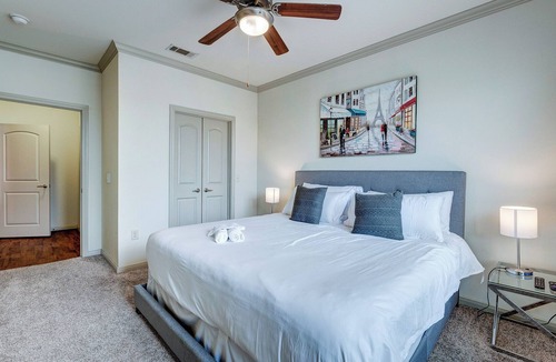 South Main Apartment | Modern 2br/2ba Haven, Gym, Pet OK, Pool, Near NRG