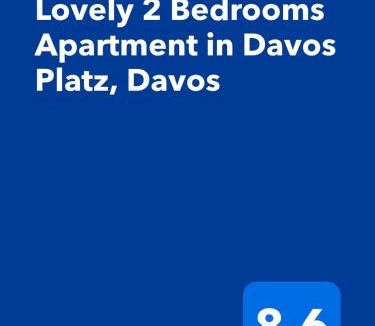 Davos-Platz Apartment | Modern 2BR apartment for up to 6 WEF Exclusive Davos Platz & Promenad