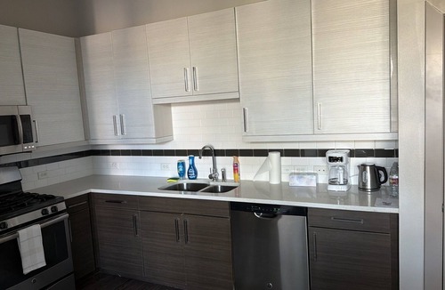 Woodlake - Briar Meadow Apartment | Modern 2BR Bayou Retreat . Pool . Gym . Balcony