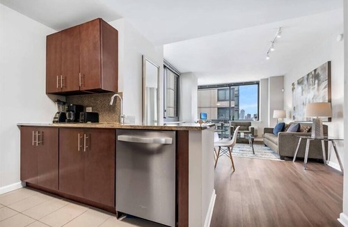 Hudson Exchange Apartment | Modern 2BR | Business Center | Near PATH by GLS