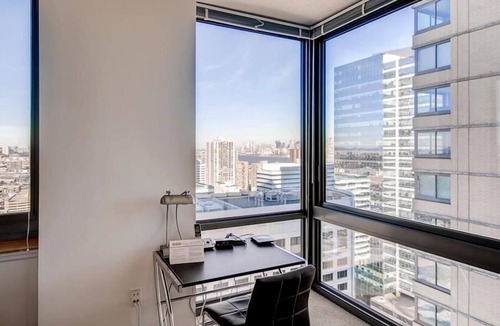 Hudson Exchange Apartment | Modern 2BR | Fully Equipped Kitchen | Near PATH by GLS