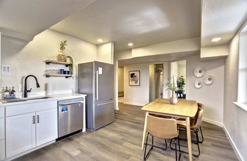Pueblo West House | Modern 2BR Home, Sleeps 8,Grill,Hot Tub & Fire Pit