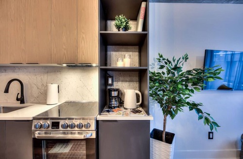 Cite Multimedia Apartment | Modern 2BR Suite Old Montreal F2