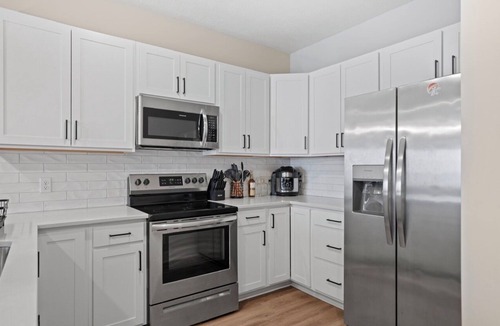 Little Italy House | Modern 2BR Townhome Multi-Level Layout + 2-Car Garage